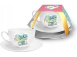 Tazza Da Caffè Espresso Con Piattino Per La Festa Della Mamma 100Ml