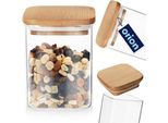 Orion Barattolo In Vetro Per Alimenti Secchi Barattolo Per La Conservazione Barattolo Da Cucina Con Coperchio E Guarnizione 850 Ml