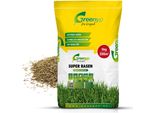 Greenyp® Super Lawn I Prato Ornamentale Verde Intenso Di Prima Qualità I 5 Kg Per 200 M² I Prato Da Sogno Seme Per Risemina Prato Seme Per Prato Seme Per Prato Germinazione Rapida