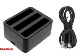 DF-NTX364UH Caricabatterie Compatibile Con [Insta360] One X4 Sostituisce Cinsbbma, Cinsbbmj