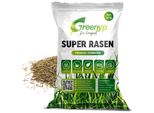 Greenyp® Super Lawn I Prato Ornamentale Di Prima Qualità Di Colore Verde Intenso I 0,8 Kg Per 35 M² I Prato Da Sogno Seme Per Risemina Prato Seme Per Prato Seme Per Prato Germinazione Rapida