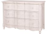 Casa Padrino Cassettiera In Stile Barocco Con 3 Cassetti Grigio Chiaro 130 Cm
