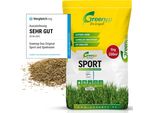 Greenyp® Sport I Tappeto Erboso Sportivo E Da Gioco Resistente I 5 Kg Per 200 M² I Tappeto Erboso Sportivo Seme Di Prato Seme Di Prato Semina Di Prato Risemina Veloce