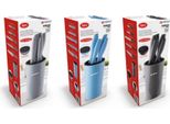 Ceppo Di Coltelli Alpina Con 5 Coltelli 10,5 X 22 Cm