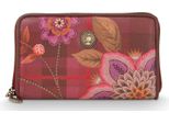 Pip Studio Portafoglio Willow Wallet Flores Felices Red Mirtillo