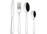 Set Di Posate Excelsa Da 16 Pezzi In Acciaio Shadow Argento