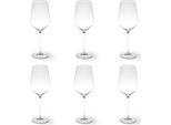 Excelsa Set Di 6 Bicchieri Verona Glass 65 Cl Trasparente