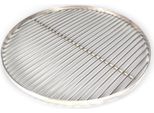 Griglia Round - 50Cm In Acciaio Inox - Prodotto Artigianale - Made In Germany Con 3 Passanti Per Appenderla