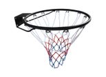 Rete Da Basket Enero Per Canestro Con 12 Ganci, Nera