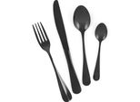 Set Di Posate Excelsa Da 24 Pezzi In Acciaio Nero Nero
