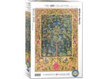 Puzzle Da 1000 Pezzi - Puzzle - Arazzo L'albero Della Vita William Morris + Accessori Per Puzzle