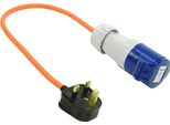 Cavo Adattatore Uk Uk Cee Accoppiamento Adaper Caravan 60 Cm