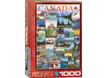 Puzzle Da 1000 Pezzi - Puzzle - Poster Pubblicitario D'epoca Canada + Accessori Per Puzzle