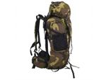Vidaxl Zaino Da Trekking Verde Mimetico 60 L Tessuto Oxford