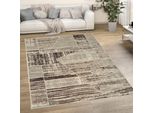 Tappeto Moderno 80X150 Cm Ozan - Beige / Grigio