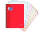 Quaderno Oxford Hamelin A4 10 Colori 5X5 Griglia Trasparente Trasparente Taglia Unica