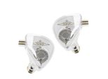 Tangzu Cuffie In-Ear, Cuffie Cablate A Cancellazione Del Rumore, Cuffie Stereo, Qualità Audio Hi-Fi Lossless, Bianche, Con Microfono