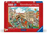 Puzzle Ravensburger Venezia - Fleroux 1000 Pezzi Per Adulti
