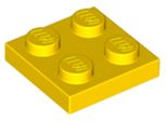 Piastre Lego® 2X2 3022 - 1 Pezzo Giallo