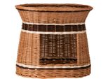 Rifugio Ovale Per Gatti In Colore Naturale / Cesto Per Gatti / Torre Per Gatti 46X38 H45 Cm
