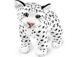 Brubaker Leopardo In Peluche - Peluche Da 30 Cm - Peluche Per Bambini - Peluche Per Bambini, Bianco