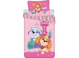 Paw Patrol Kleinkind Bettbezug Rosa - 100 X 135 Cm