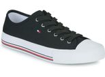 Scarpe Da Donna Giovani Tommy Hilfiger Scarpe Da Ginnastica Basse Stringate Nero 36