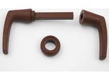 Maniglia Per Porta Maniglia Per Porta Bagno Caravan Camper Roulotte Barca Marrone 7X7 Mm