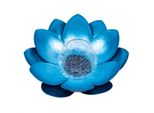 Forever Light Lampada Solare A Led Sunari FLS-70 Fiore Di Loto Blu, 3000K, 600 Mah, Ni-Mh