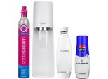 Sodastream Terra Spumantizzatore Bianco Bottiglia Da 1 Litro Set Sciroppo Pepsi