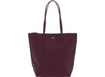 Lacoste Borsa A Tracolla L.12.12 Concept Vertical Shopping Bag Expresso Bordeaux