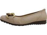 Gabor Comfort Scarpe Da Donna Ballerine Beige Per Il Tempo Libero, Numero Di Scarpe:Eur 42 | Uk 8