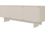 Selsey Wuwu - Mobile Tv A 3 Ante, Grigio, 150 Cm