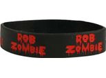 Rob Zombie - Braccialetto In Silicone Logo RO6914 (Taglia Unica) (Nero)