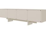 Selsey Wuwu - Mobile Tv A 4 Ante, Grigio, 200 Cm