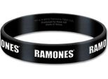 Ramones - Braccialetto In Silicone Logo RO6909 (Taglia Unica) (Nero)