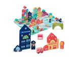 Set Di Costruzioni In Legno Relaxdays