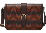 Fossil Borsa A Tracolla Zoey Flap Crossbody Bag Harlow Multi Print Multicolore