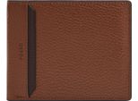 Fossil Portafoglio Huntington Passcase Wallet Medium Brown Marrone