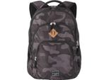 Travelite Zaino Per Il Tempo Libero Zaino Con Scomparto Per Laptop Basic Melange Backpack 22L Camouflage Grigio