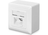 Digitus DN-9006-N, RJ-45, Bianco, 80 Mm, 80 Mm, Cina