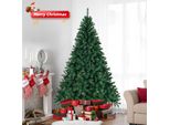Albero Di Natale Artificiale 213 Cm Con Circa 850 Punte Albero Decorativo Decorazione Natalizia Verde