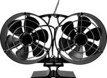 Inf Ventola Per Stufa Azionata Dal Calore Per Stufa Aperta: Distribuzione Efficiente Del Calore