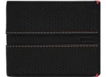 Fossil Portafoglio Rennsport Bifold With Flip Id Black Nero