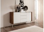 Cassettiera Combinata Lia - Noce / Cashmere
