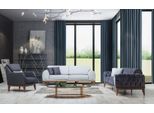 Set Di Divani Moderni Di Design A Tre Posti Poltrona Singola Di Lusso A 3 Posti