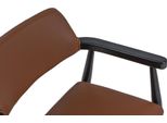 Poltrona Design Sala Da Pranzo Nero Mobili In Legno Sedia Nuova Seduta