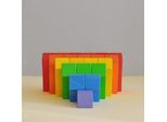 Bajo Arcobaleno Costruzioni Giocattolo Educativo Multicolore Scatola Di Cartone