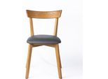 Sedia In Rovere Urbano, Grigia, Set Di 2
