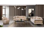 Set Di Divani Beige Da Salotto Divano A Tre Posti Gruppo Di Poltrone Di Design